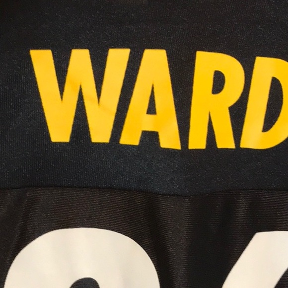 NFL Hines Ward Pittsburgh Steelers black and yellow jersey # 86 - Picture 3 of 9